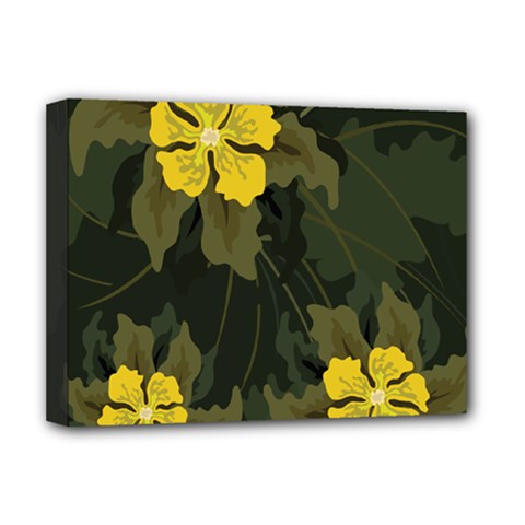 Flower Vector Background Deluxe Canvas 16  X 12  (stretched) 