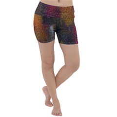 Colors Exploding Paint Spray Lightweight Velour Yoga Shorts by Pakrebo