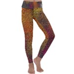 Colors Exploding Paint Spray Kids  Lightweight Velour Classic Yoga Leggings