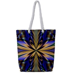 Artwork Fractal Allegory Art Full Print Rope Handle Tote (small)