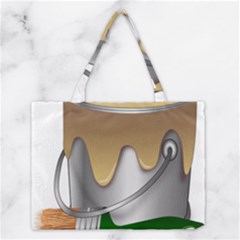 Paint Color Brush Painter Bucket Medium Tote Bag by Wegoenart
