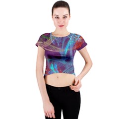 Neonchaos Crew Neck Crop Top