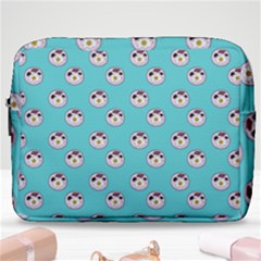 English Breakfast Aqua Make Up Pouch (large) by snowwhitegirl