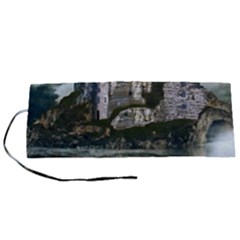 Sea Island Castle Landscape Roll Up Canvas Pencil Holder (s) by Pakrebo