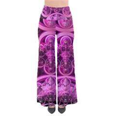 Fractal Math Geometry Visualization Pink So Vintage Palazzo Pants by Pakrebo