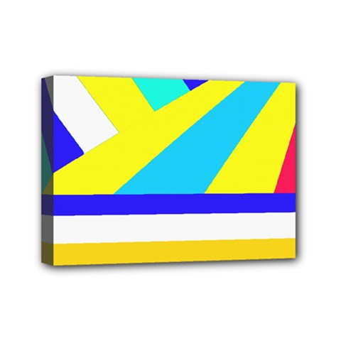 Down Spiral Mini Canvas 7  X 5  (stretched) by impacteesstreetwearsix