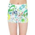 Circle Music Pattern Kids  Sports Shorts