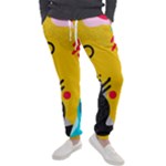 Abstract Colorful Pattern Shape Design Background Men s Jogger Sweatpants