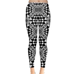 Fabric Design Pattern Color Leggings  by Simbadda