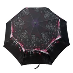 New York City Night Folding Umbrellas by Vaneshart