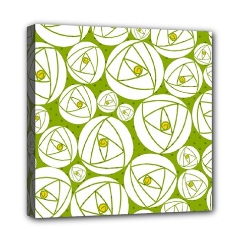 Rose Abstract Rose Garden Mini Canvas 8  X 8  (stretched) by Vaneshart