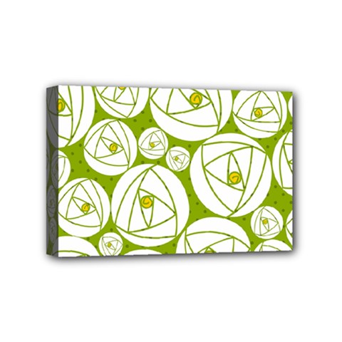 Rose Abstract Rose Garden Mini Canvas 6  X 4  (stretched) by Vaneshart