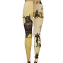 Anubis The Egyptian God Pattern Leggings  View2