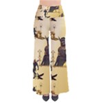 Anubis The Egyptian God Pattern So Vintage Palazzo Pants