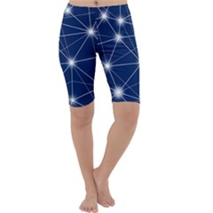 Network Technology Digital Cropped Leggings  by HermanTelo