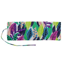 Leaves  Roll Up Canvas Pencil Holder (m) by Sobalvarro