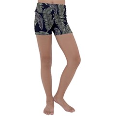 Jungle Kids  Lightweight Velour Yoga Shorts by Sobalvarro