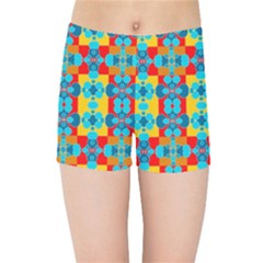 Pop Art  Kids  Sports Shorts by Sobalvarro