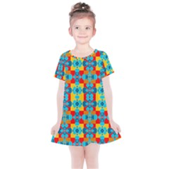 Pop Art  Kids  Simple Cotton Dress by Sobalvarro