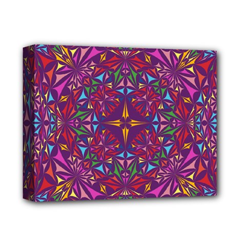 Kaleidoscope  Deluxe Canvas 14  X 11  (stretched) by Sobalvarro