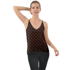 Pattern Texture Drawing Wall Chiffon Cami by Wegoenart