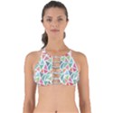 Colorful Triangle Vector Pattern Perfectly Cut Out Bikini Top View1