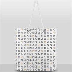 Memphis Seamless Patterns Full Print Rope Handle Tote (large) by Vaneshart