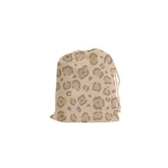 Leopard Print Drawstring Pouch (xs) by Sobalvarro