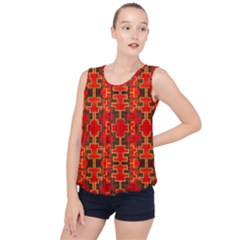 Nr 11 Bubble Hem Chiffon Tank Top