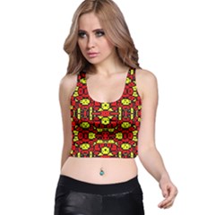 Rby 64 Racer Back Crop Top