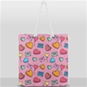 Candy Pattern Full Print Rope Handle Tote (Large) View1
