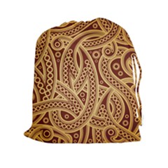 Fine Pattern Drawstring Pouch (2xl) by Sobalvarro