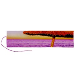 Pop Art Beach Umbrella  Roll Up Canvas Pencil Holder (l) by essentialimage