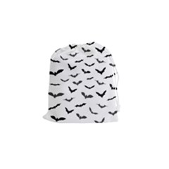 Bats Pattern Drawstring Pouch (small) by Sobalvarro