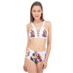 Dlm Front Dlm Back Cage Up Bikini Set by dlmcguirt