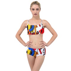 Dlm Layered Top Bikini Set by dlmcguirt