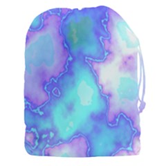 Dégradé Violet/bleu Drawstring Pouch (3xl) by kcreatif
