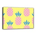 Summer Pineapple Seamless Pattern Canvas 18  x 12  (Stretched) View1