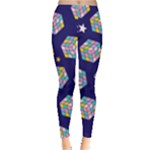 cube pattern Leggings 