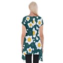 WANNA HAVE SOME EGG? Short Sleeve Side Drop Tunic View2