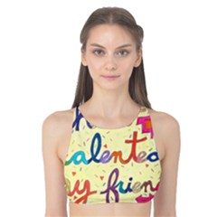 Ask Me How Talented My Friends Are! Tank Bikini Top by okhismakingart