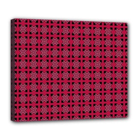Df Ricky Purplish Deluxe Canvas 24  X 20  (stretched) by deformigo