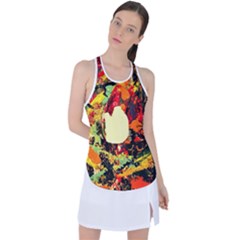 City 1 1 Racer Back Mesh Tank Top
