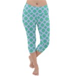 Gustavia Lightweight Velour Capri Yoga Leggings