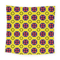 Memphis Square Tapestry (large) by deformigo