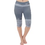 Stormy Seas Lightweight Velour Cropped Yoga Leggings
