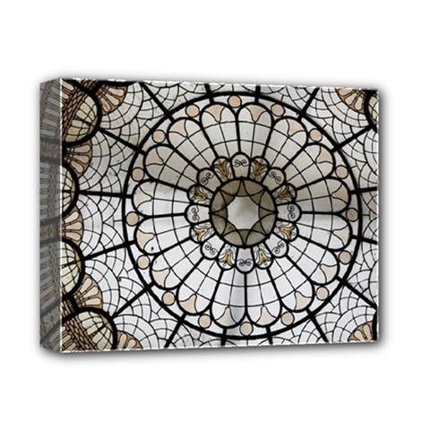 Pattern Abstract Structure Art Deluxe Canvas 14  X 11  (stretched) by Nexatart