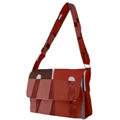 Sophie Taeuber Arp, Composition À Motifs D arceaux Ou Composition Horizontale Verticale Full Print Messenger Bag (s) by Sobalvarro