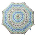 Multicolored Geometric Pattern Hook Handle Umbrellas (Large) View1