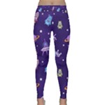 Space Seamless Pattern Classic Yoga Leggings